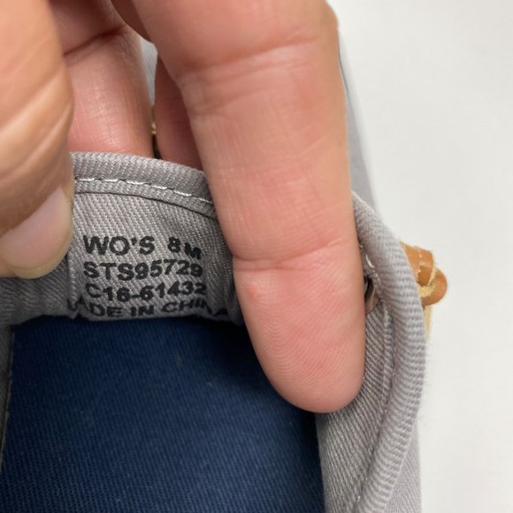 Sperry Pier View Core Gray Size 8 - Picture 2 of 9